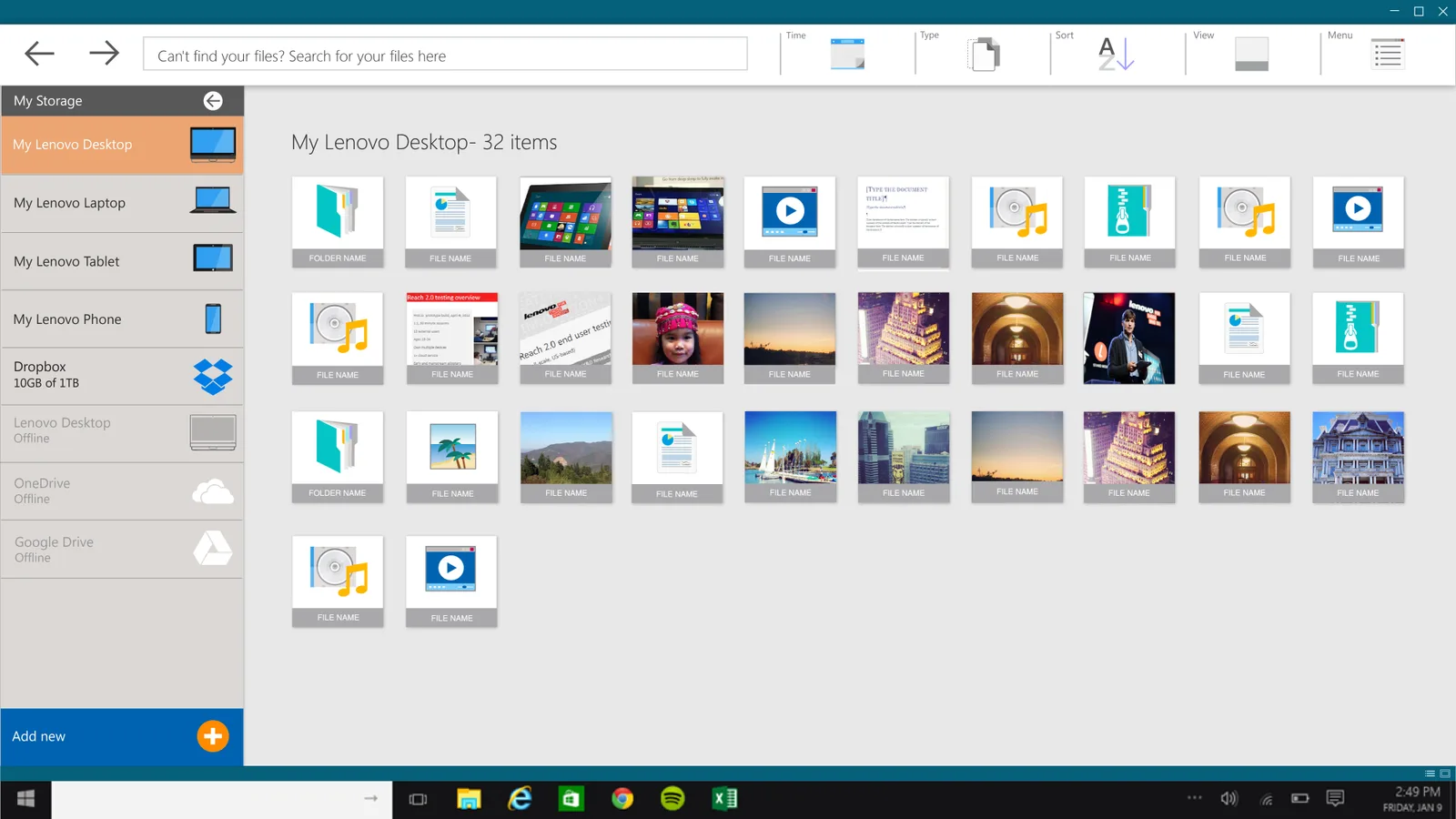 REACHit 3.0: REACHit PC version UI