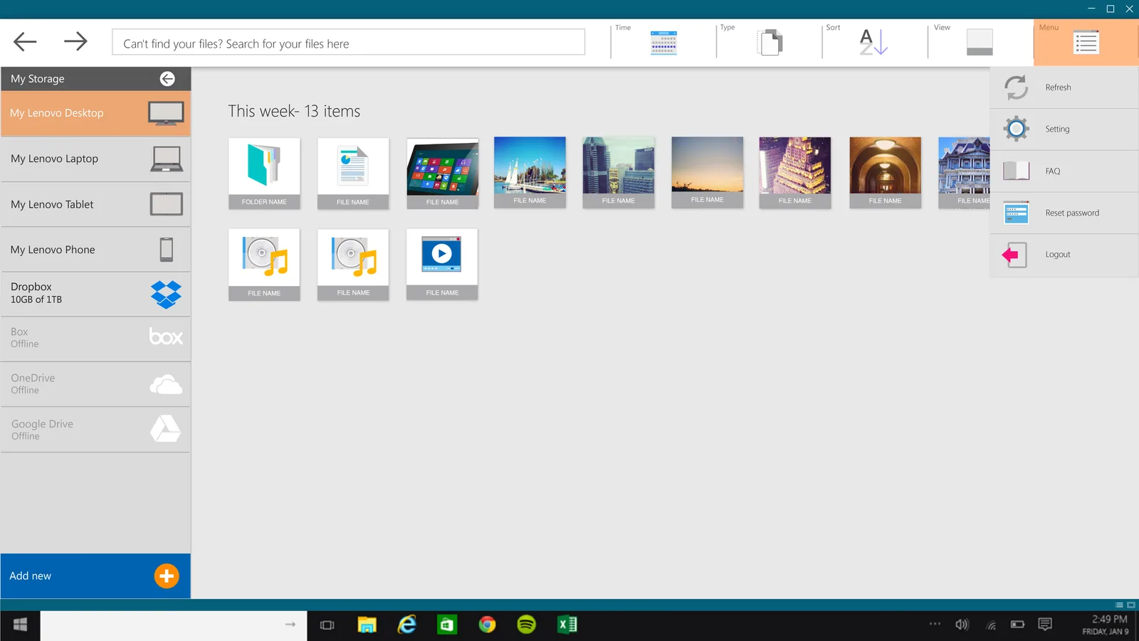 REACHit 3.0: REACHit PC version UI