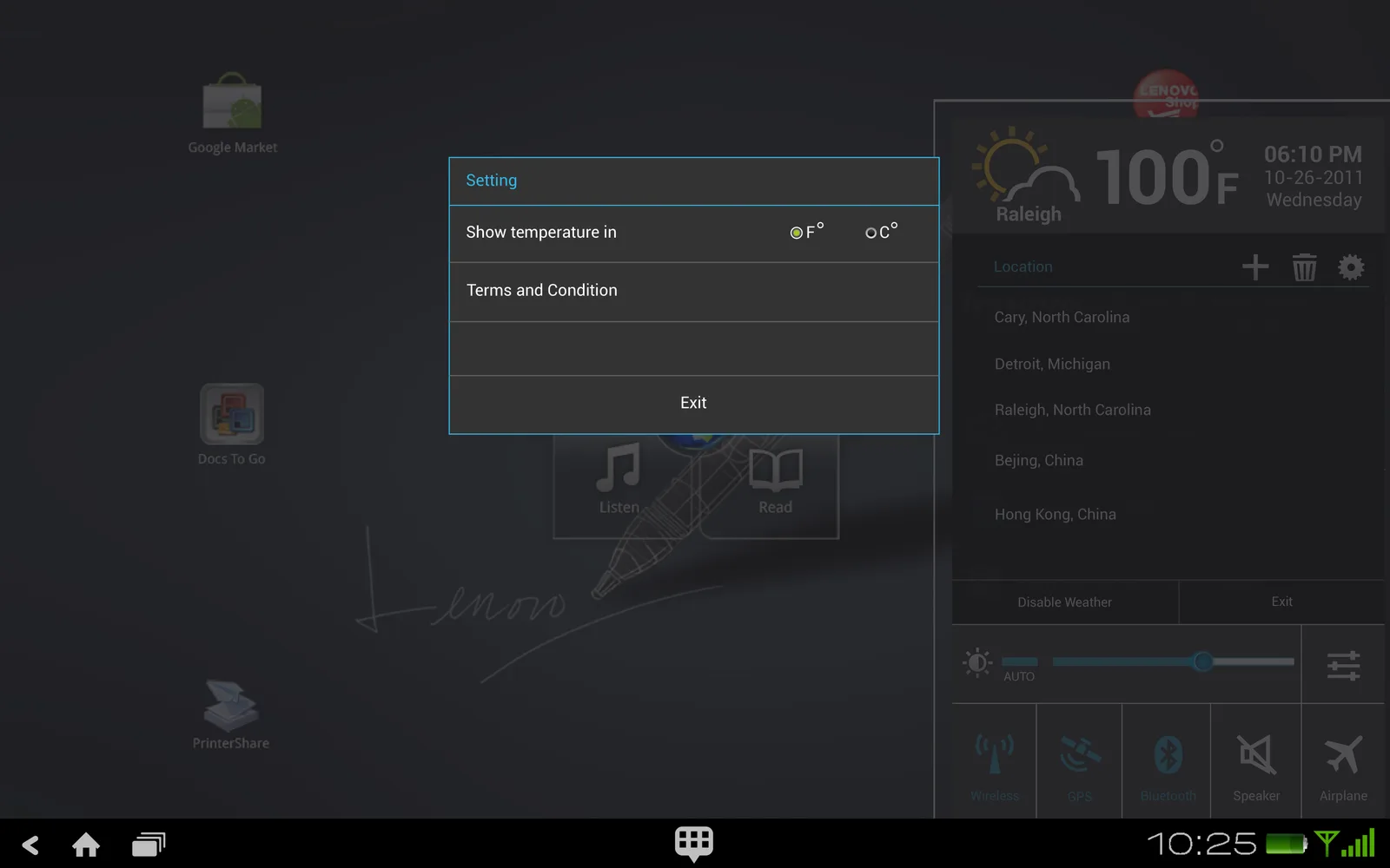 ThinkPad Tablet Android UI Design, image 24 of 30